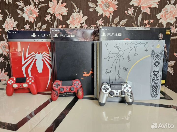 Ps4 PRO Limited Edition 1TB по 11.00