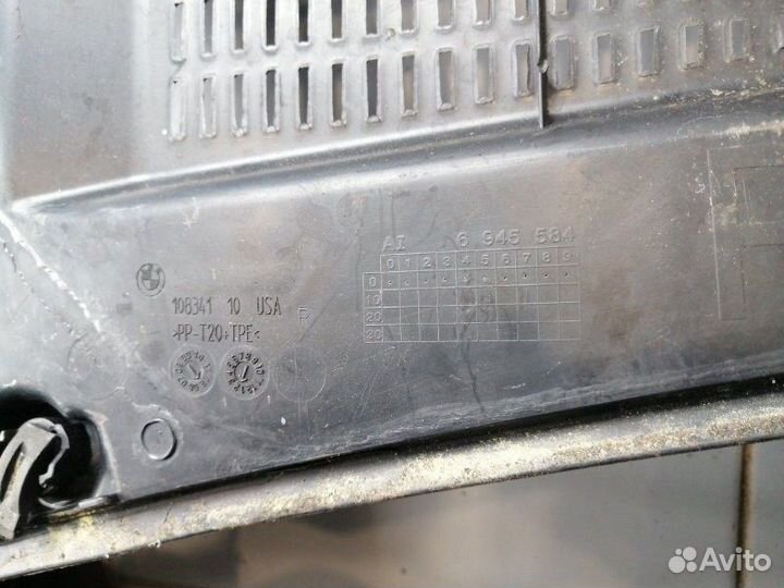 Жабо переднее правое Bmw X5 E70 4.0 N57D30B