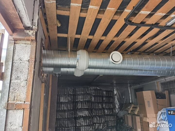 Монтаж систем вентиляции и кондиционирования