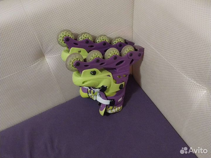 Роликовые коньки детские раздвижные