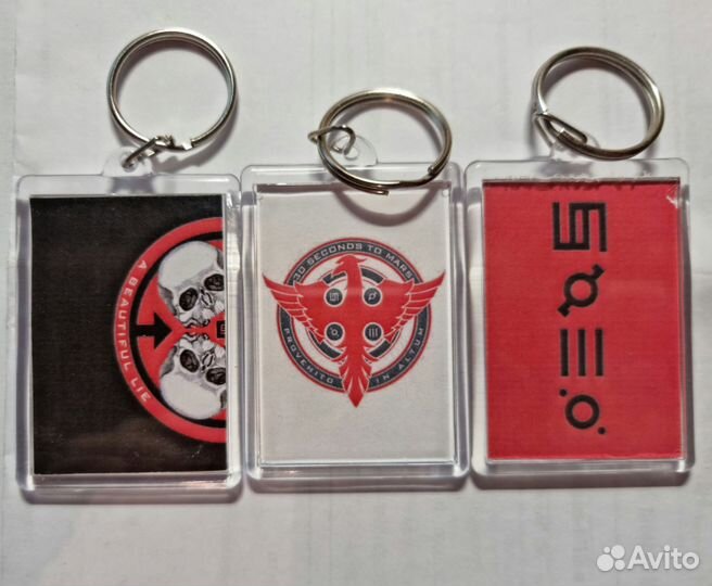 Брелок для ключей thirty seconds to mars