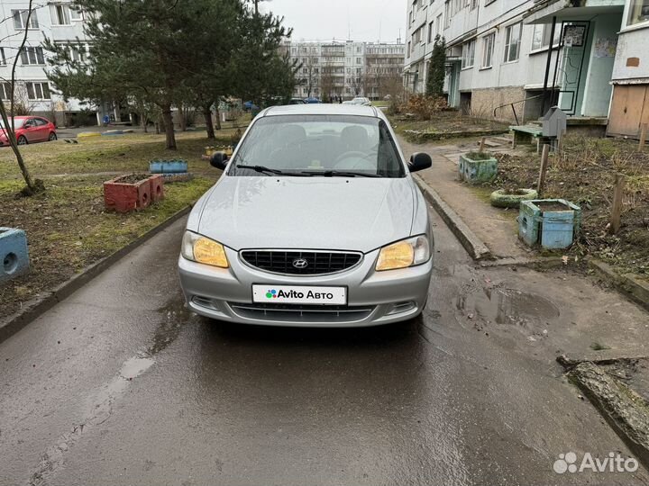 Hyundai Accent 1.5 МТ, 2007, 201 000 км