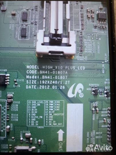 Плата телевизора samsung UE46ES6557U BN-41 01807A