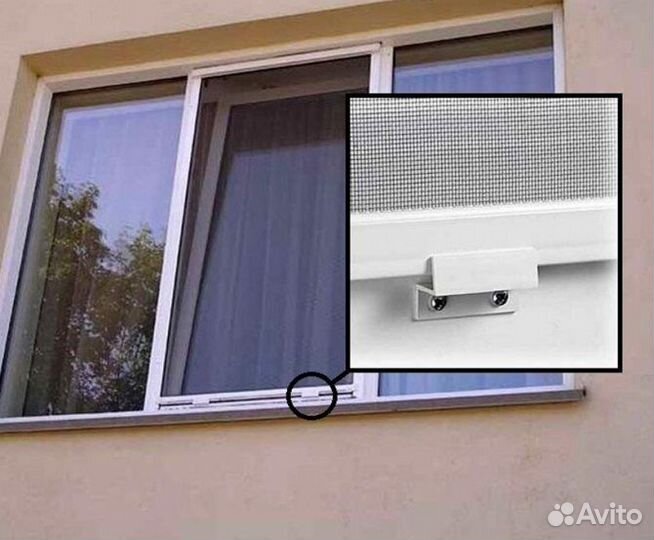 Москитные сетки на окна и двери