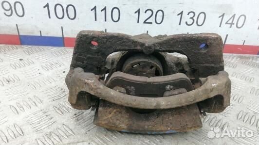 Суппорт тормозной передний правый toyota corolla E