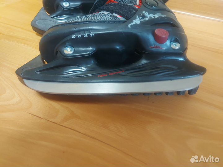 Коньки детские раздвижные 27-30 р