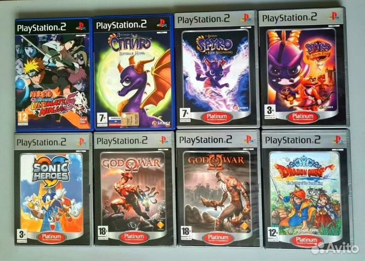 Игры на PS2 лицензия