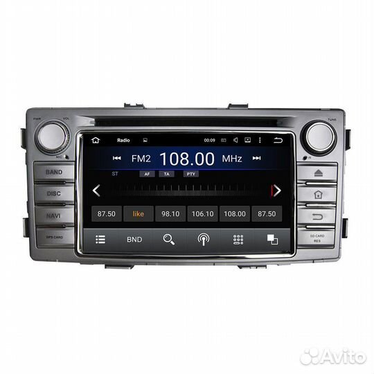 Магнитола для Toyota Hilux 2011-07.2015