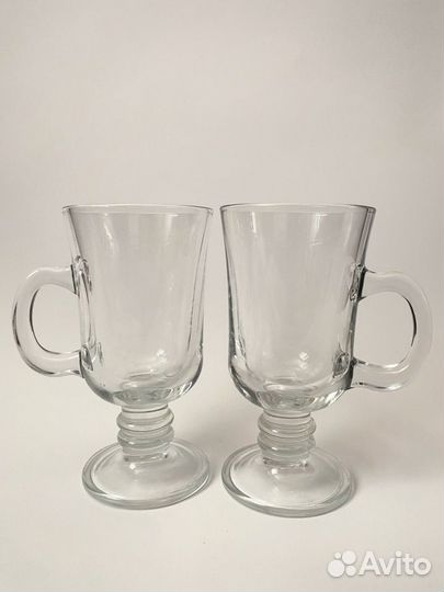 Кружка стеклянная 2шт