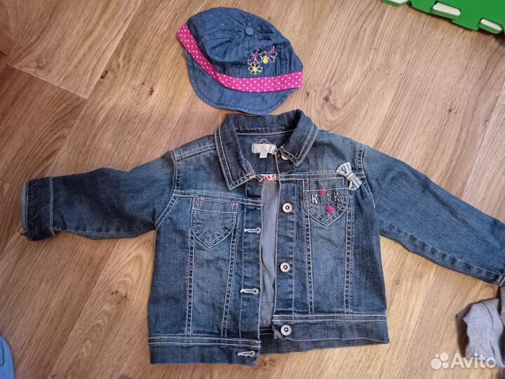 Пакет одежды для девочки 74 -80