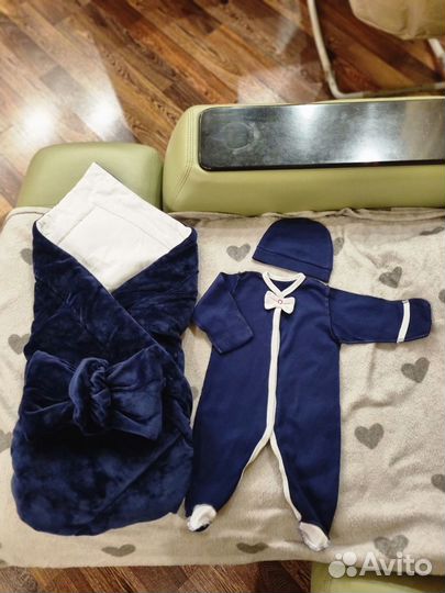Комплект на выписку для мальчика