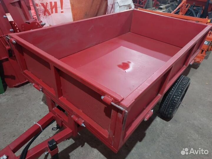 Прицеп самосвальный на минитрактор