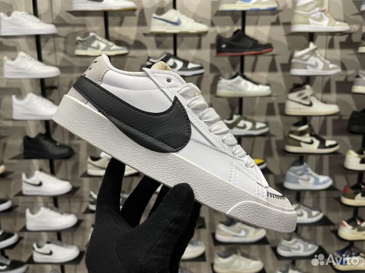 Кроссовки Nike Blazer 77’ Low Jumbo White Black