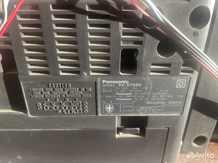 Музыкальный центр Panasonic S-XBS BiWiring Japan