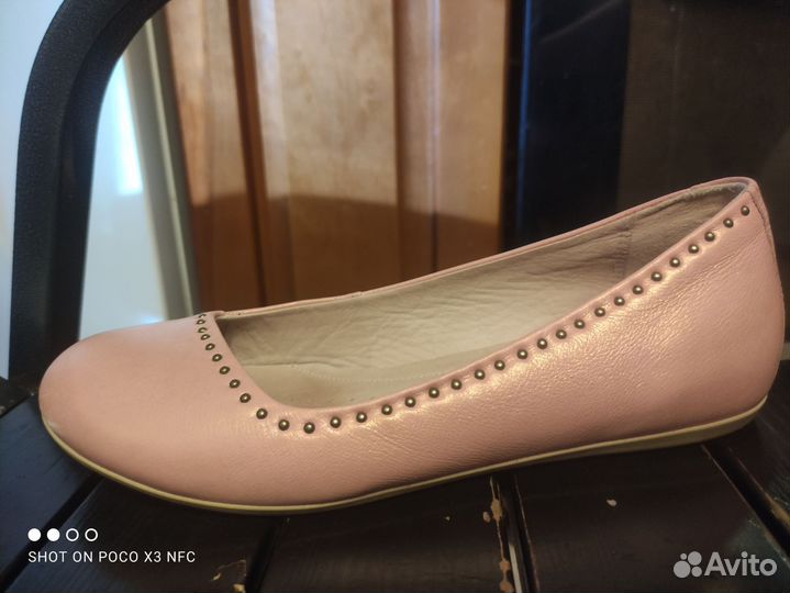 Балетки ecco 38