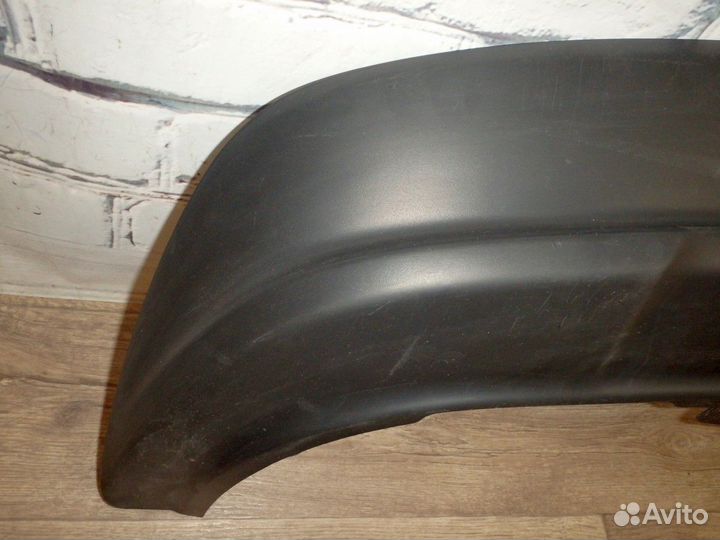 Спойлер (юбка) бампера заднего Rio 3 15-17