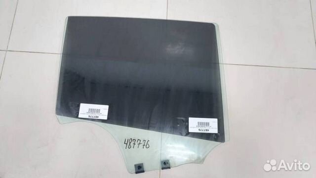 Стекло двери задней правой Renault Sandero 2009-20