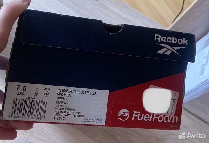 Кроссовки Reebok, 38