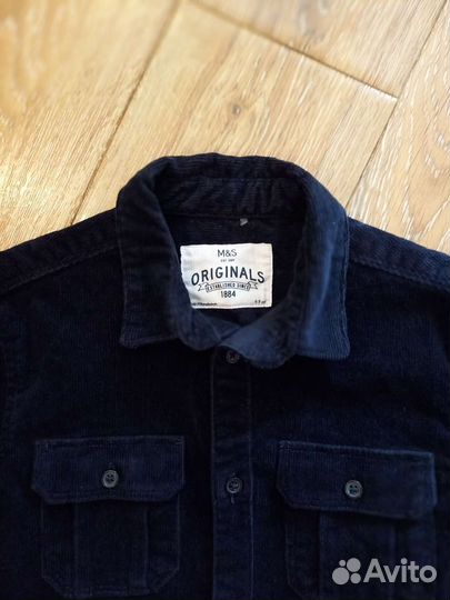 Вельветовая рубашка детская M&S