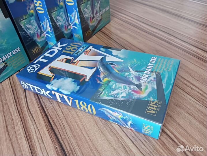 Видеокассеты TDK E-180tved (Новые.)