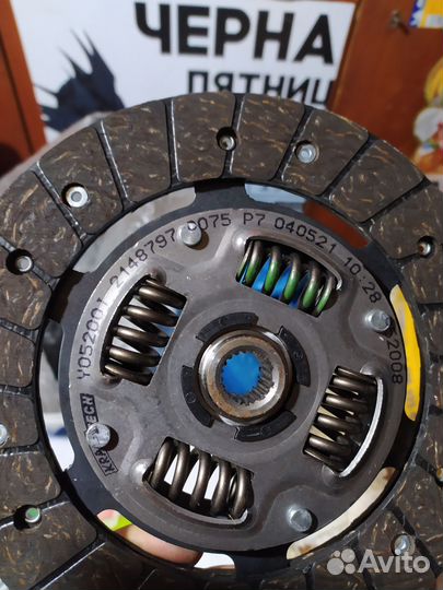 Диск И корзина сцепления для фиат добло 1,4 77л.с