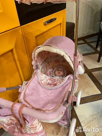 Коляска для куклы Martina с куклой