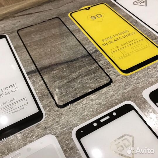 Защитное стекло 9D для Xiaomi