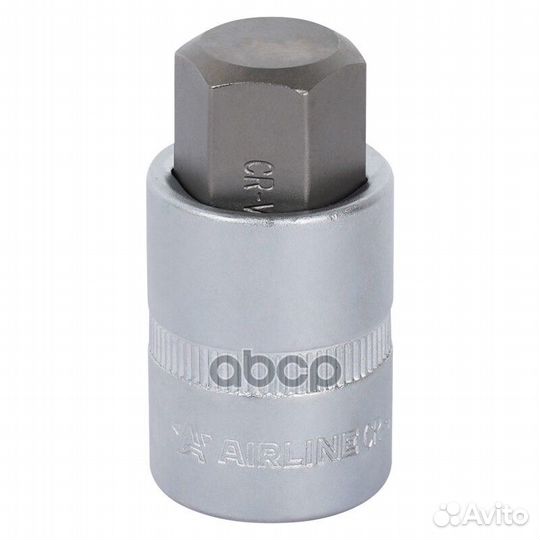 Головка торцевая 1/2 с шестигранной вставкой 19мм