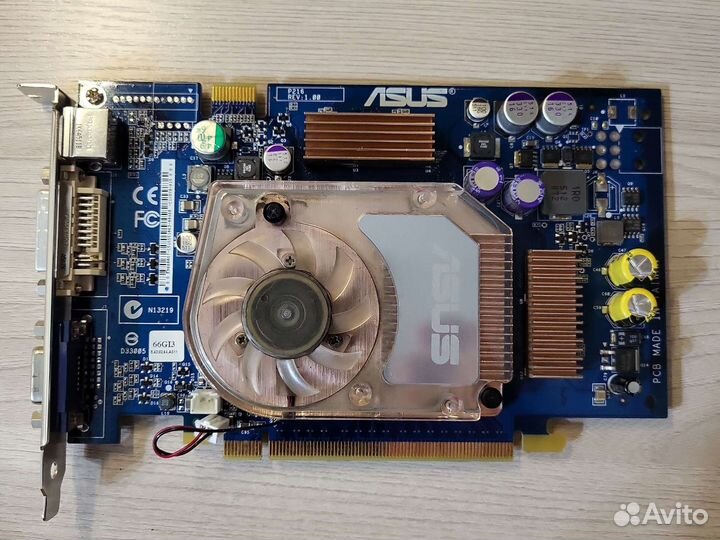 Продам Видеокарту Asus 6600gt 128mb