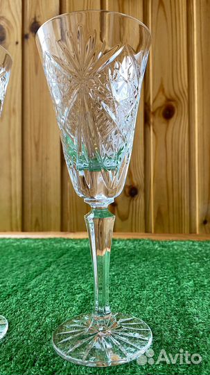 Фужеры хрустальные СССР Большие