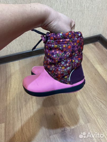 Резиновые сапоги crocs c8 (25 р) кроксы