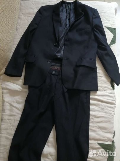 Школьный костюм для мальчика 140