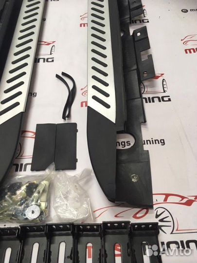 Новые пороги на BMW X4 F26 кузов