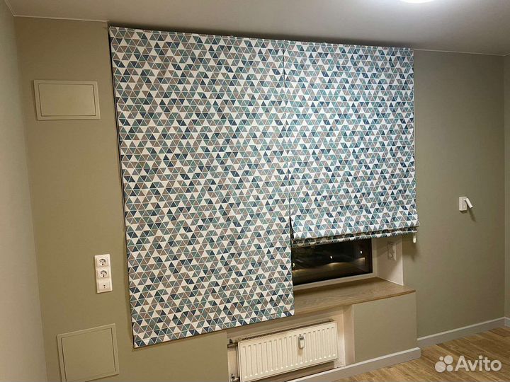 Пошив римских штор и штор