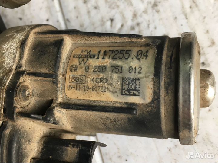 Клапан егр 117255 2.0tdi VW Tiguan