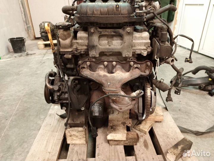 Двигатель B12D1 Chevrolet Aveo T250 рест