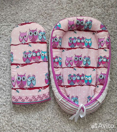 Гнездышко-кокон + бортики в кроватку