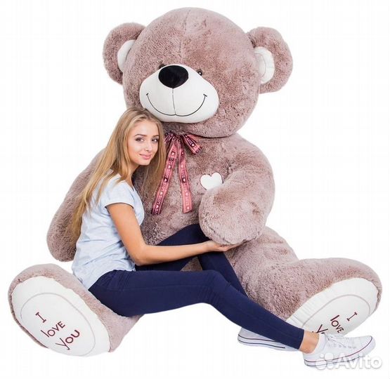 Плюшевый медведь новый