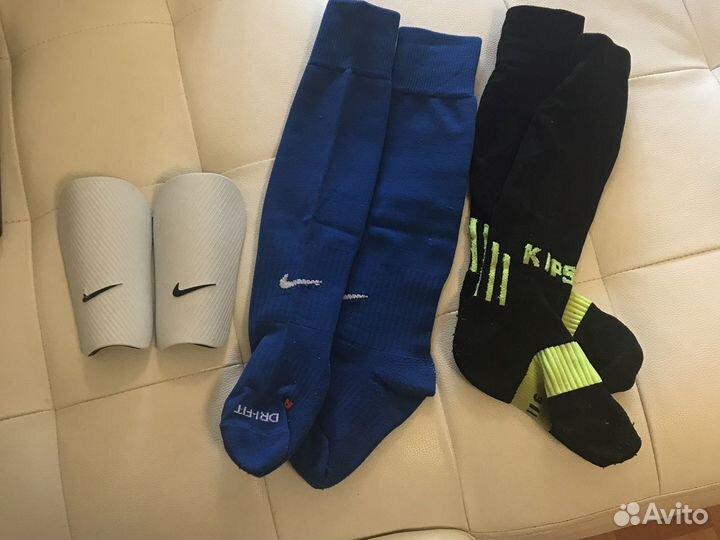 Защита голени nike детская, гетры nike, гетры kips