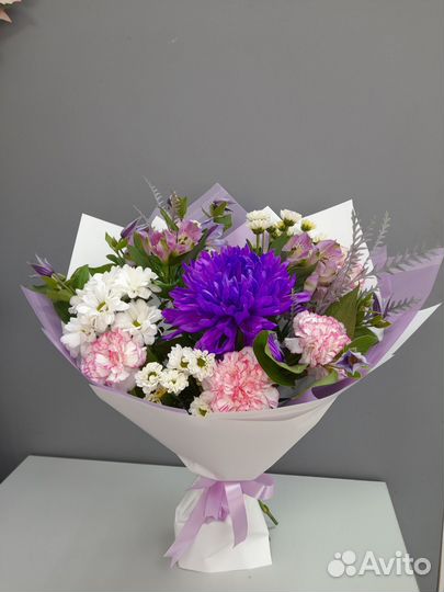 Живые цветы букеты