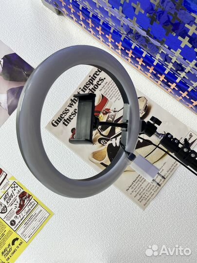 Кольцевая лампа со штативом