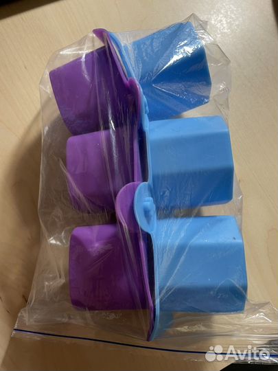 Формы силиконовые горшки шестигранник и квадрат