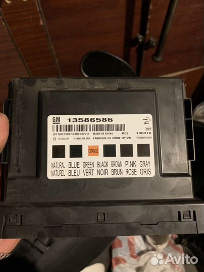 Блок комфорта chevrolet Cruze LTZ