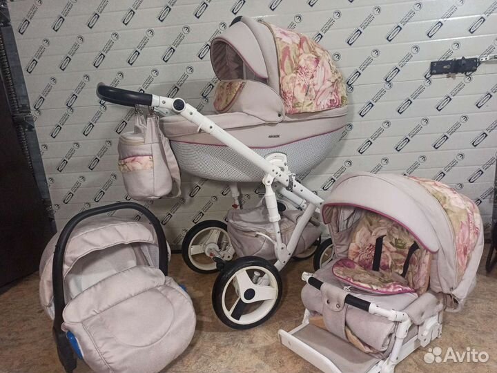 Коляска 3 в 1 Adamex