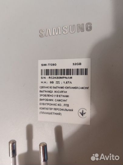 Планшет Samsung Tab A,10.5