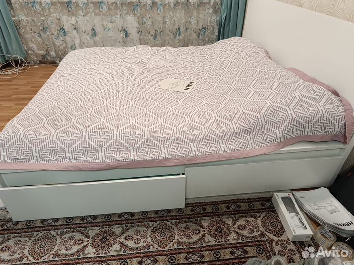 Кровать IKEA мальм 180 200