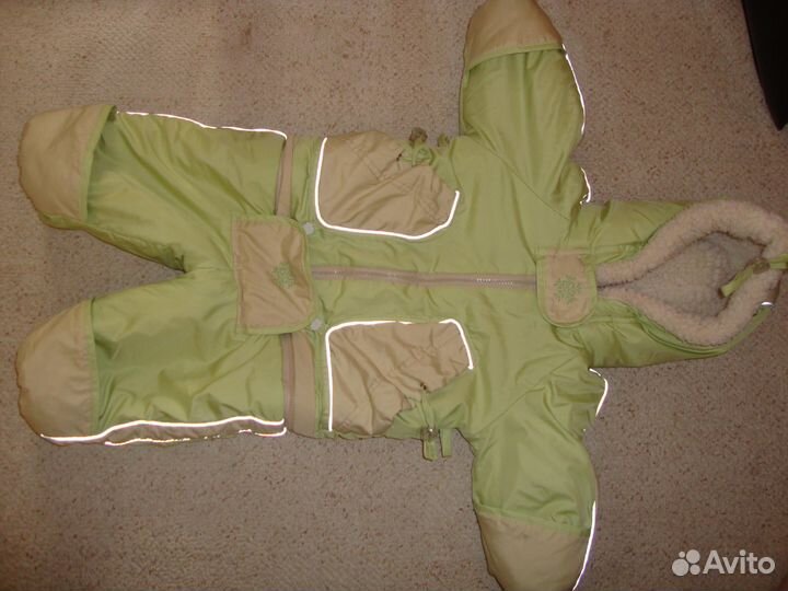 Комбинезон-трансформер на овчине