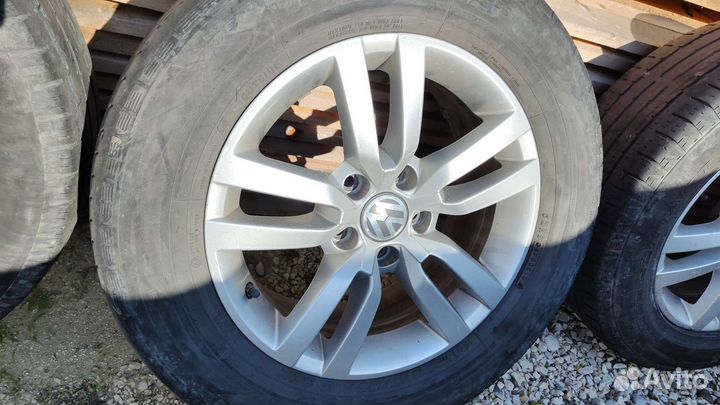 Колеса на volkswagen tiguan r16
