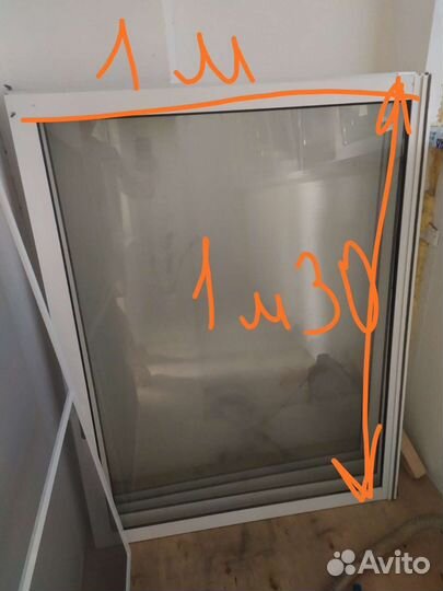 Раздвижные алюминиевые окна бу