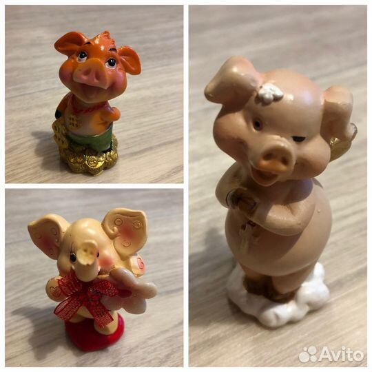 Фигурки Свинки (свиньи, хрюшки)